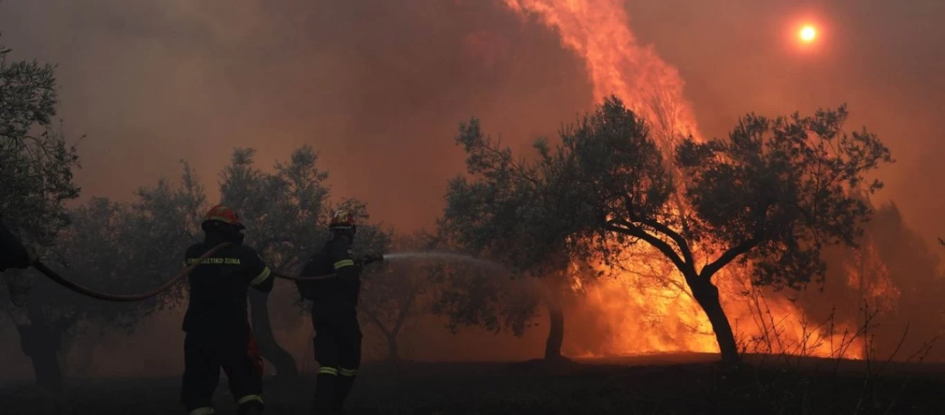 Ιδιαίτερα υψηλός ο κίνδυνος για πυρκαγιά και αύριο (φώτο)